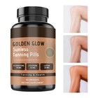 1 2 3pcs 60pcs Tanning Vitamin C Psules-sunless Tan-golden Glow Tanning Pills