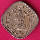 Government Of India 1950 Half Anna Rare Coin  kc285