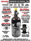 Empire Mini Gs Full Auto Advanced Paintball Gun Package - Dust Silver   Red