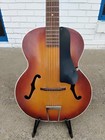 1950 s Silvertone Archtop Acoustic Guitar W gigbag  -ll