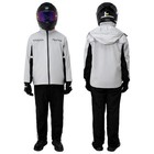 Vikamaka Mens Motorcycle Rain Suit Waterproof Lightweight 2-piece Set