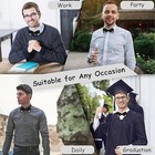 Bow Ties For Men Women Metal Gold Bowtie  Pre Tied Mens Bow Tie Tuxedo Black