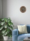 Rustic Wall Decor Plaque Sign Vintage Round Metal Tin Compass 1 
