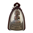 Phra Setthi Nawakot Pendant Amulet Thai 9-faced Buddha Wealth Attract Charm  4
