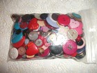 Huge Button Grab Bag Lot  Bag Full Of Misc  Buttons All Colors  All Sizes