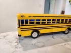 Vtg Yellow Blue Bird School Bus Jimson No  330 Coin Bank Plastic 10    With Plug