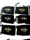 Lot Of 15 Hard Rock Cafe Gold Classic Hrc Logo Black Velvet Drawstring Pin Baggy