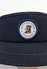 Imperial 125th Us Open Oakmont Golf Visor Navy Adjustable Usa Made New W Tag