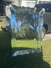 Large Art Deco Vintage Scalloped Edge Venetian Etched Mirror 60    X 42    Circa1945