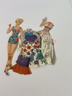 Vintage Paper Dolls - 2 Teen Sisters