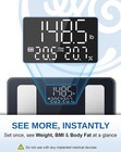 Smart Scale Bmi Body Fat Analyzer   Digital Bathroom Scale 400lb Black