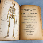 Antique 1902 Medical Book The Philadelphia Family Physician And Book Of Health