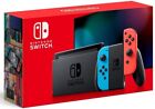 New Nintendo Switch Console 32gb Neon Blue Red Joycon Bundle Free Choice Of Game