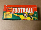 1960 Topps Football  Empty Wax Pack Display Box Nicely Prerserved 