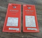 Michelin Highway Road Map 153   155 Africa North West Central South Vintage 1969