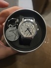 1997 Fossil X-files Watch Le Li-1633 Nib  03886 10000 Rare Tin Keychain Set Nos