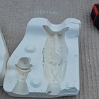 Sittre Ceramic Prod Inc 204 Radio Clown Mini-planter Ceramic Mold Vintage