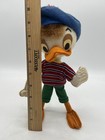 Vintage Donald Duck Nephew Huey Dewey Or Louie Cloth Felt Doll Stuffed Toy Wired