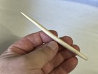 Amazing Polished Deer Bone Hairpin Needle  Awl  Spear Tip Arrowhead North Dakota