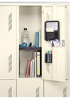 Adjustable Locker Shelf - Strong Abs Plastic - Width Adjusts From 8 -12 5    Hei