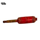 Painted Wooden Chapati Rolling Pin  Vintage Indian Roti Maker