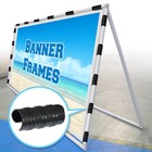 Abs Clamp To Secure Plastic  Fabric Attach Greenhouse Cover Shade  Banner Frame
