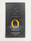 Authentic 2001 Cirque Du Soleil Mystere Souvenir Program From Bellagio