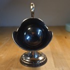 Silver Plate Sugar Bowl Scuttle  No Scoop 
