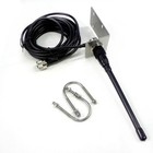 Vhf Marine Antenna 156-163mhz Rubber  Mast Aerial With 5m Rg-58 Cable For8376