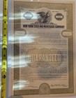 1931 New York Title And Mortgage Corporation Stock Certificate  16045  1000
