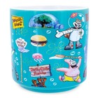 Spongebob Squarepants  bikini Bottom  Ceramic Mug   Holds 13 Ounces