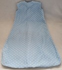 Halo Sleep Sack Infant Boy Birth-6m Size S Blue White Polka Dot Wearable Blanket