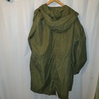 Vintage Us Army M1951 Fishtail Parka Shell Xl Korean War Military Coat
