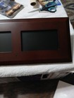 Dual 7  Screen Digital Picture Frame   Digital Decor Used   Remote Needs Battery