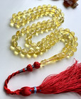 Natural Baltic Amber 29g  Islamic Prayer Rosary 9mm  66 Beads Tasbih Misbaha
