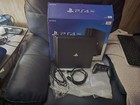 Sony Playstation 4 Pro 1tb Console - Jet Black -cuh-7015b In Box V9 0