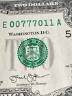 6 Digit Serial Number 2013 2 Dollars Unc Ink Error  F1940e  Fort Worth T3360