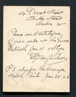 Great Britain   Classic Postal Card From 1900 - London - Used