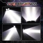 Pair 3  120w Led Round Driving Lights Hyper-spot Bumper Offroad Truck Fog 4wd