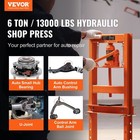 Vevor Hydraulic Shop Press  6 Ton H-frame Hydraulic Garage shop Floor Press  Adj
