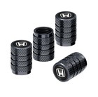 Set Of 4 Premium Type Metal Tyre Dust Valve Caps For Honda Models Uk Seller