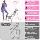 Pink Stair Stepper For Home Gym Exercise  Vertical Climber Exercise Machine