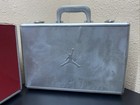 Vtg Jordan 17 Og Briefcase Lot Red   Silver 2004 