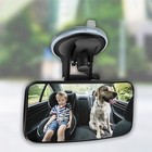 Universal Car Interior Rearview Baby Mirror Wide Angle Convex Mirror Clip-on  