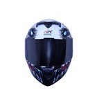 Full Face Motorcycle White Helmets Dot Street Bike Racing With Tinted Visor