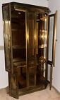 Mastercraft Mid-century    pristine Condition    Brass Vitrine - Rare Design 
