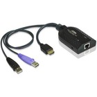 Aten Hdmi Usb Virtual Media Kvm Adapter Cable With Smart Card Reader  cpu