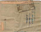         vtg 1954 Burma Stamp Aerogram Quick Delivery To Pallatur     