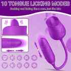Rose  Shape Sucking Vibrator Clitoral G-spot Suction Sex Toy 10 Speed Waterproof
