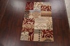 Garden Design Abstract Modern Oriental Area Rug Hand-tufted Wool 5x8 New Carpet